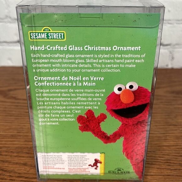 Sesame Street Abby Cadabby Glass Ornament by Kurt S. Adler New - Picture 4 of 5